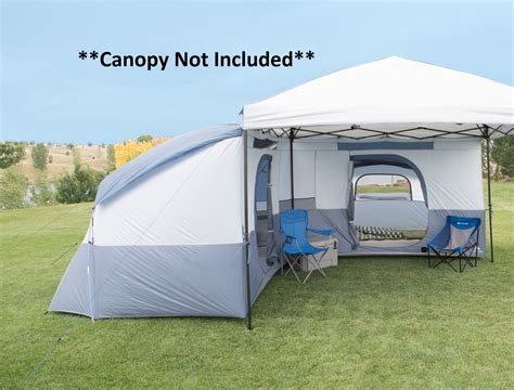 Connect tent canopy - BUY IT NOW!!!https://www.ebay.com/itm/123879061843The Ozark Trail 8-Person L-Shaped ConnecTent Accessory for Straight-Leg Canopy is a great tent for family c...